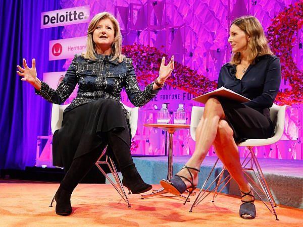 Arianna Huffington, CEO of Thrive Global and Uber board member