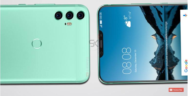 ภาพเรนเดอร์ล่าสุด Huawei P20(P11)