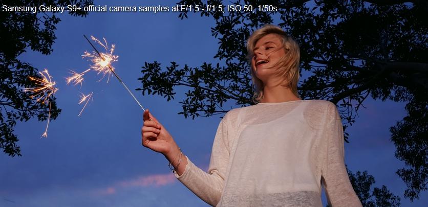 ตัวอย่างภาพถ่ายจากกล้อง Samsung Galaxy S9+