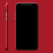  iPhone X สีแดง (PRODUCT) RED