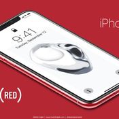 คอนเซ็ปต์ iPhone X สีแดง PRODUCT(RED)