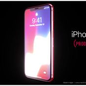 คอนเซ็ปต์ iPhone X สีแดง PRODUCT(RED)