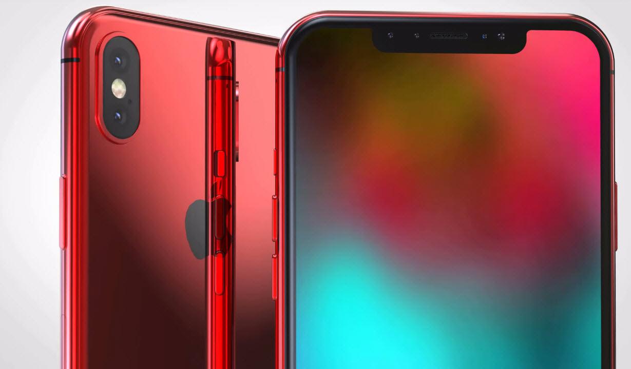  iPhone X สีแดง (PRODUCT) RED พ