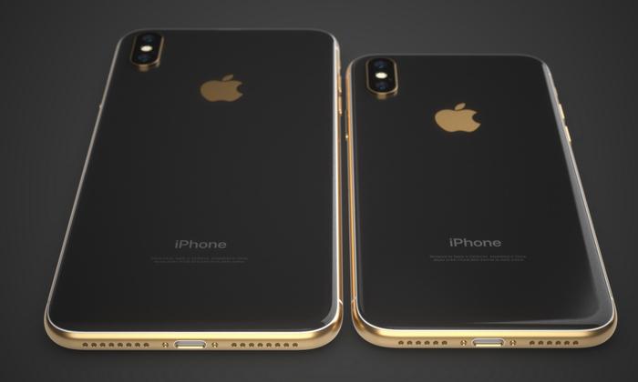 ภาพคอนเซ็ปต์ iPhone XS และ iPhone X Plus 