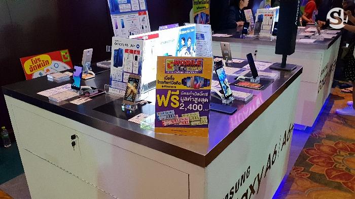 โปรโมชั่นมือถือในงาน Thailand Mobile Expo 2018 Hi-End 