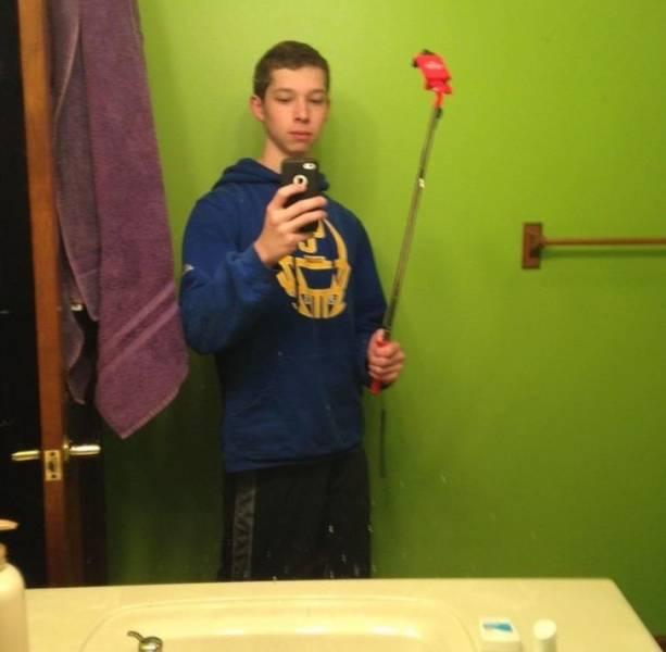 ภาพความผิดพลาดที่เกิดจากการ Selfies