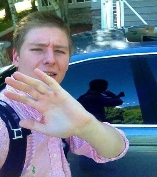 ภาพความผิดพลาดที่เกิดจากการ Selfies