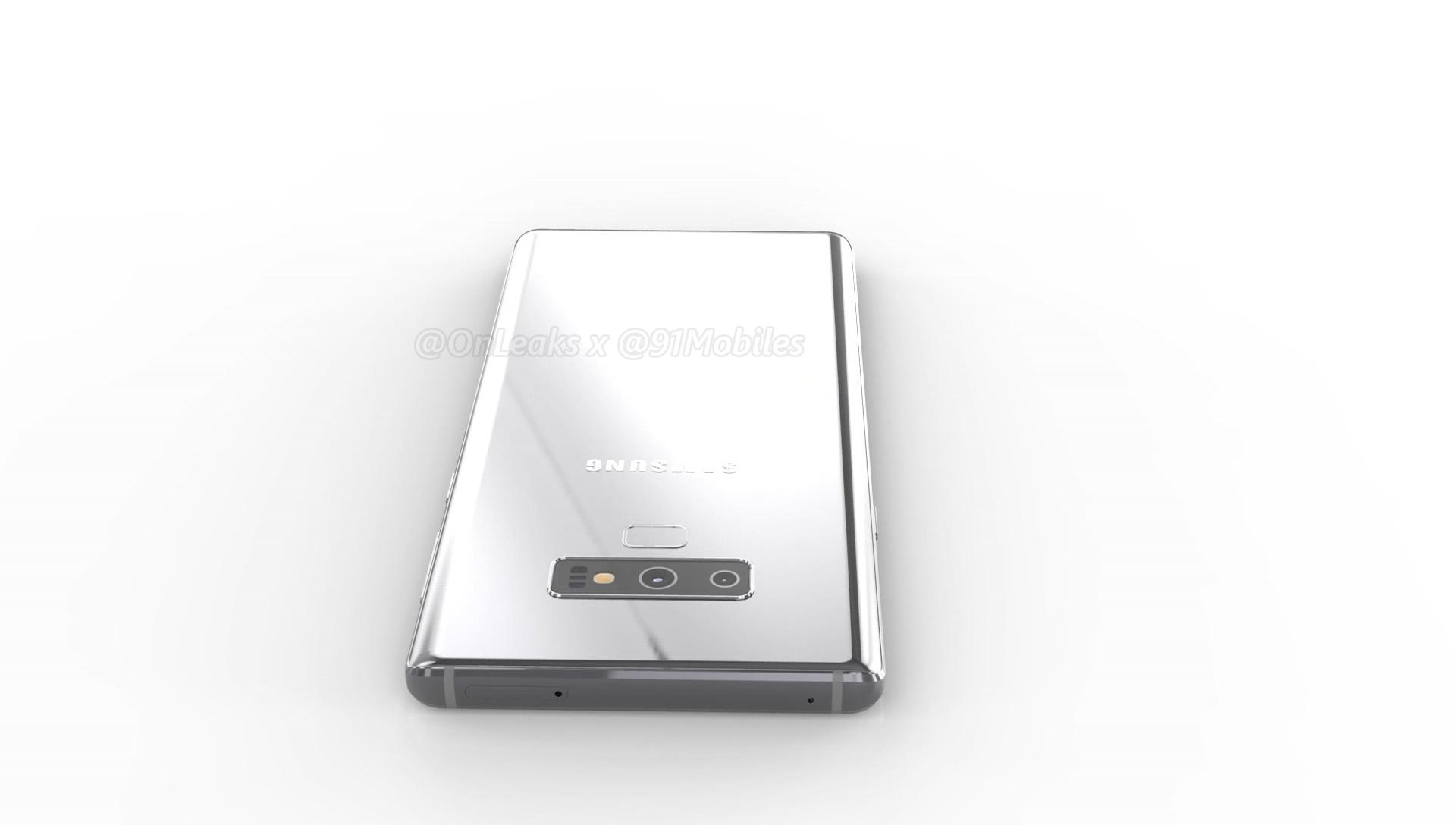 Render Samsung Galaxy Note 9