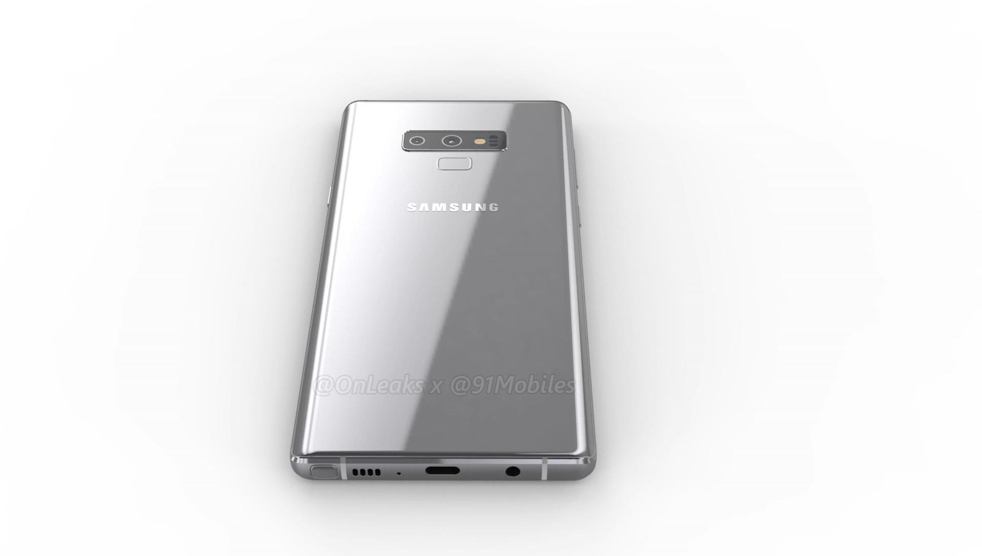 Render Samsung Galaxy Note 9