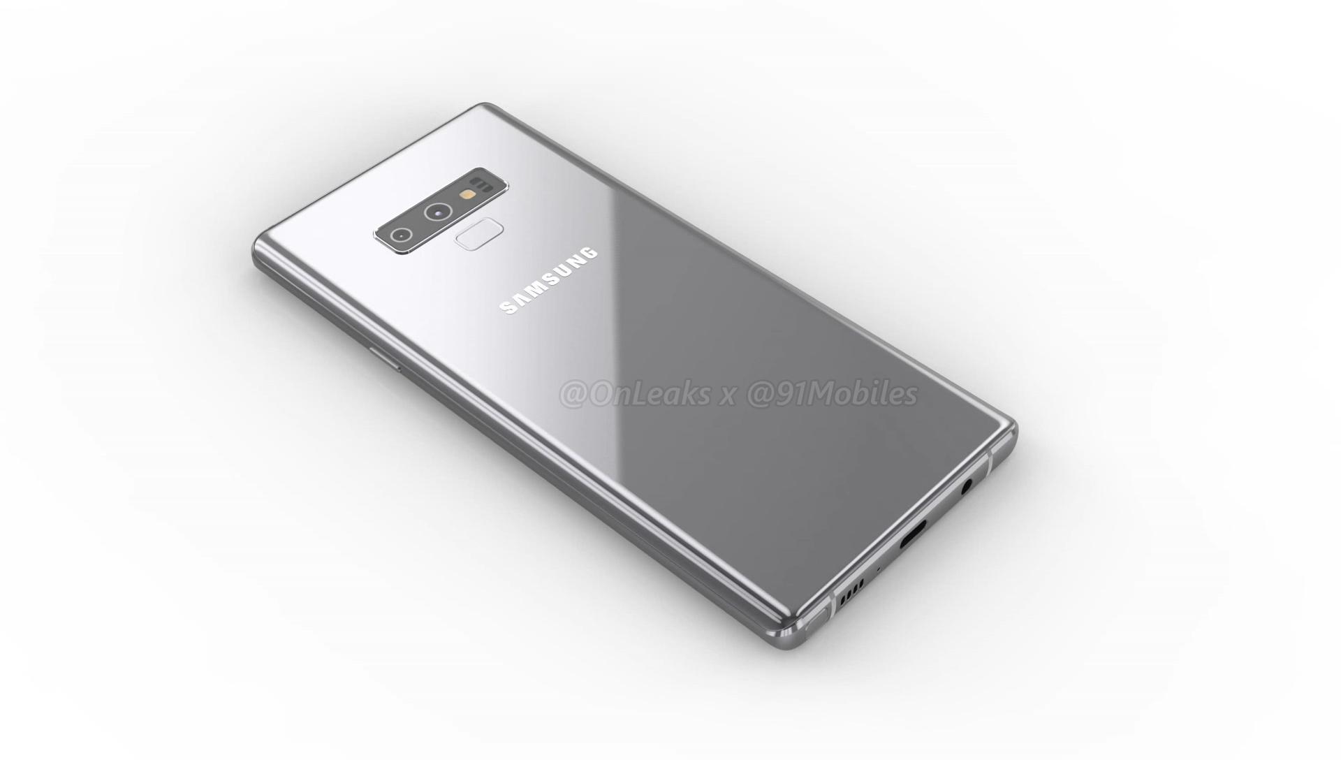 Render Samsung Galaxy Note 9