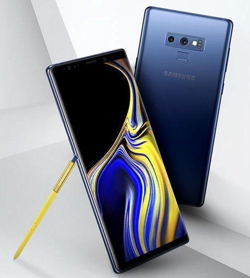 ภาพ Samsung Galaxy Note 9 จาก @evleaks