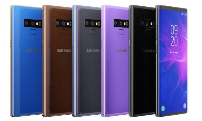 ภาพเครื่อง Samsung Galaxy Note 9