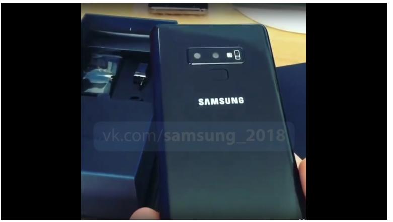 Samsung Galaxy Note 9 Unboxing Video