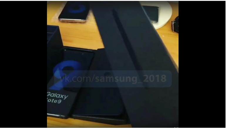 Samsung Galaxy Note 9 Unboxing Video