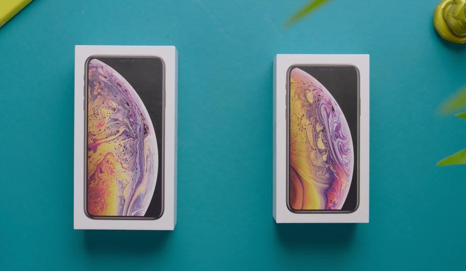 แกะกล่องพรีวิว iPhone XS, iPhone XS Max สี Gold