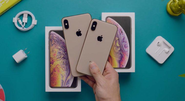 แกะกล่องพรีวิว iPhone XS, iPhone XS Max สี Gold