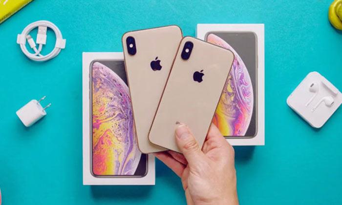 แกะกล่องพรีวิว iPhone XS, iPhone XS Max สี Gold