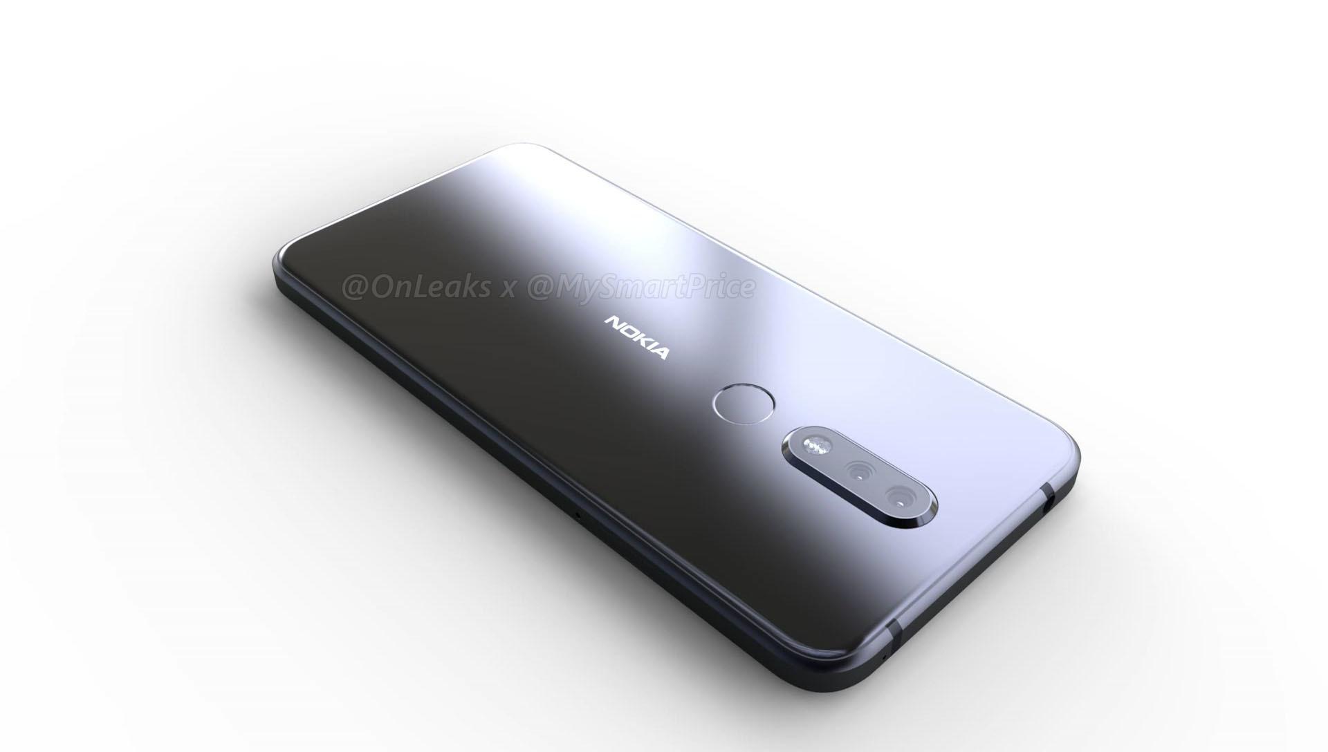 ภาพ Render Nokia 7.1 Plus