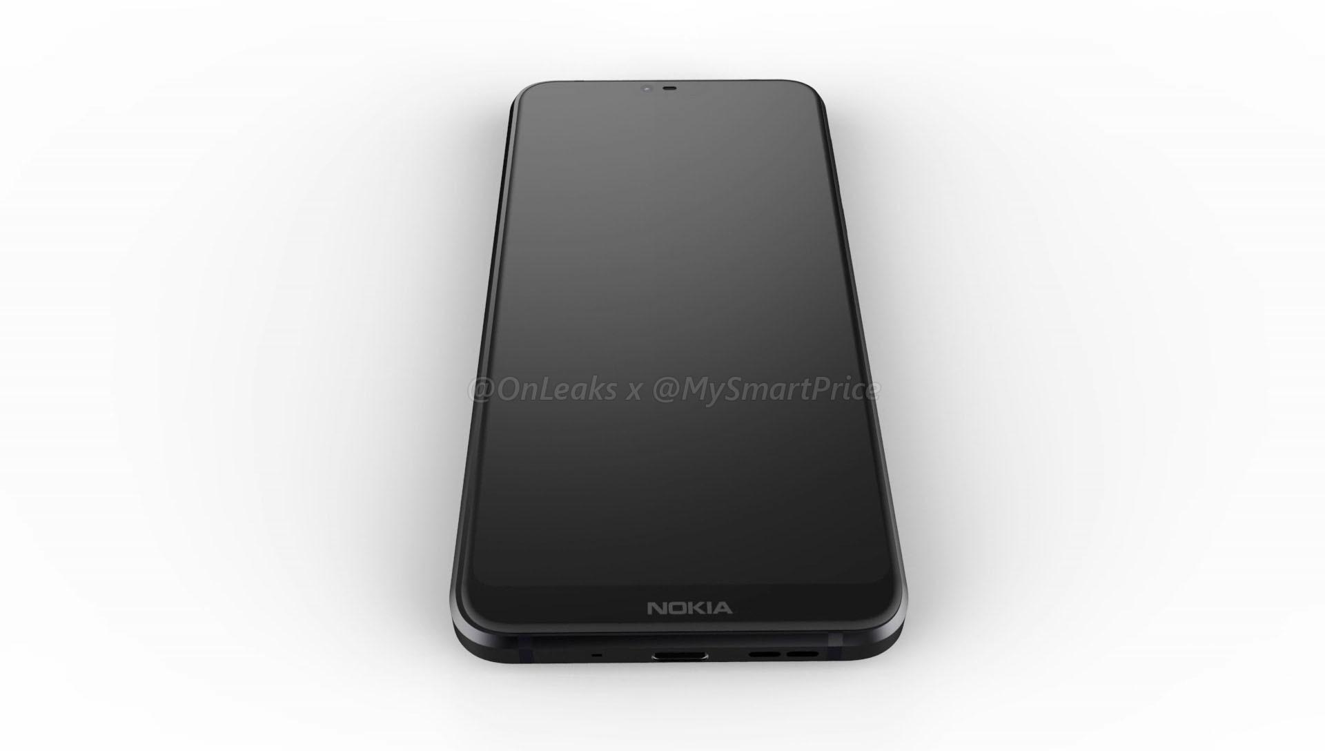 ภาพ Render Nokia 7.1 Plus