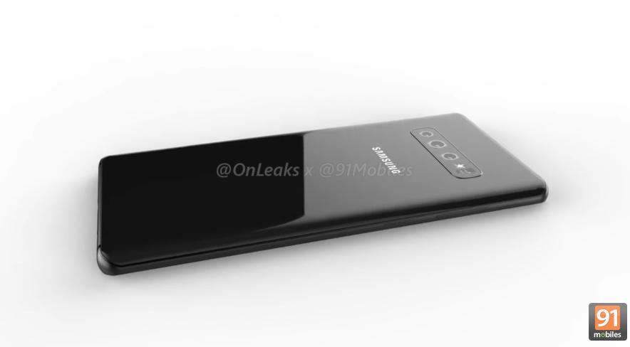 ภาพ Render ของ Samsung Galaxy S10+