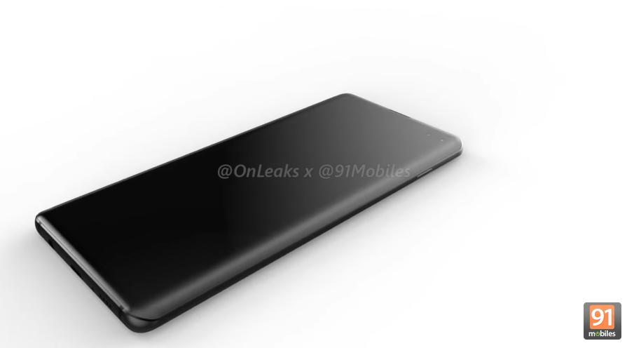 ภาพ Render ของ Samsung Galaxy S10+