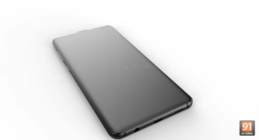 ภาพ Render ของ Samsung Galaxy S10+