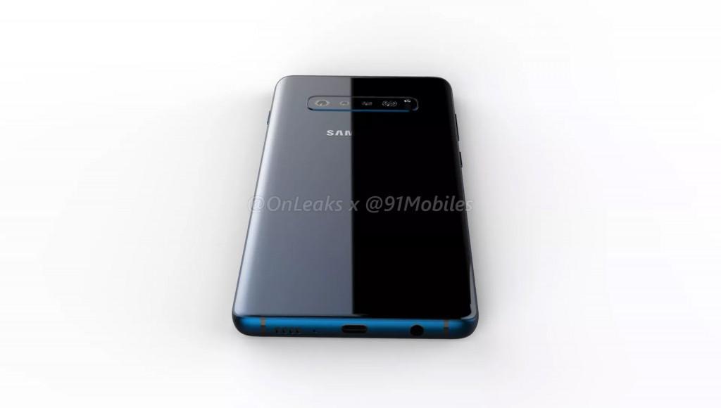 ภาพ Renders Samsung Galaxy S10+