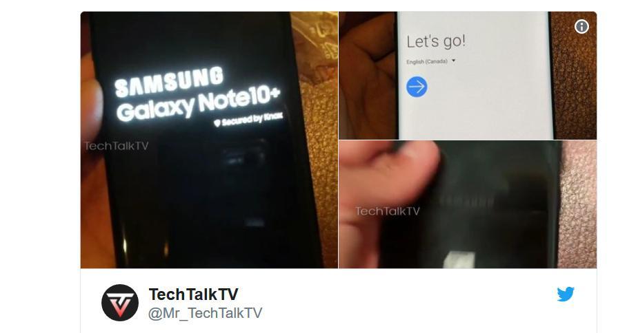 Samsung Galaxy Note 10 และ Note 10 10+