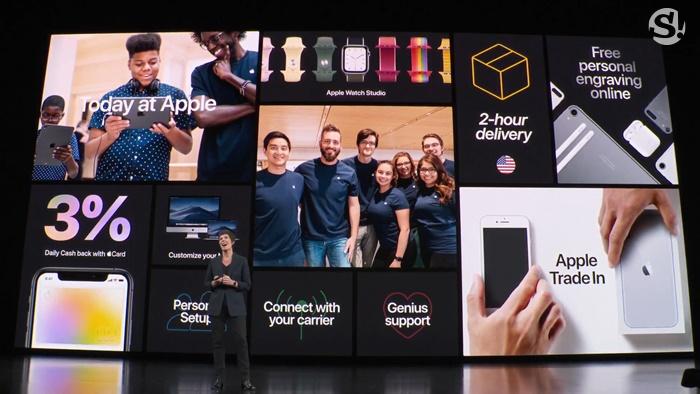 ภาพจากงาน Apple Special Event 2019