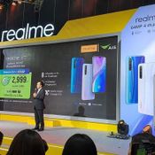 บูธ และ มือถือ realme ในงาน Thailand Mobile Expo 2019