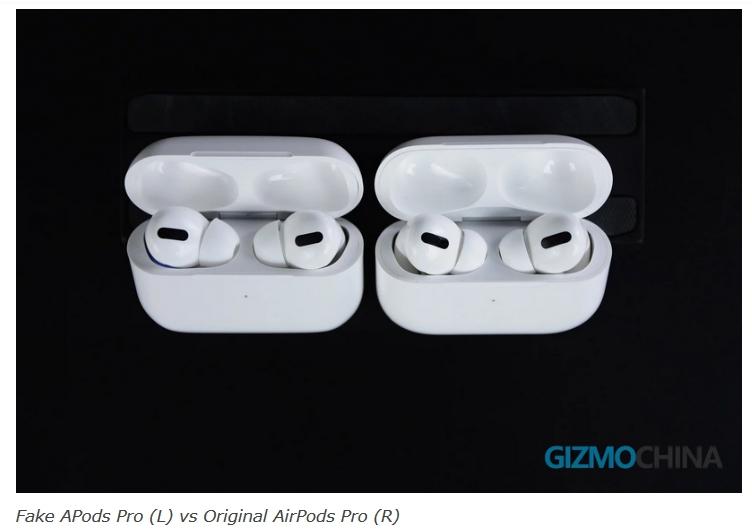 AirPods Pro Vs KnockOff 