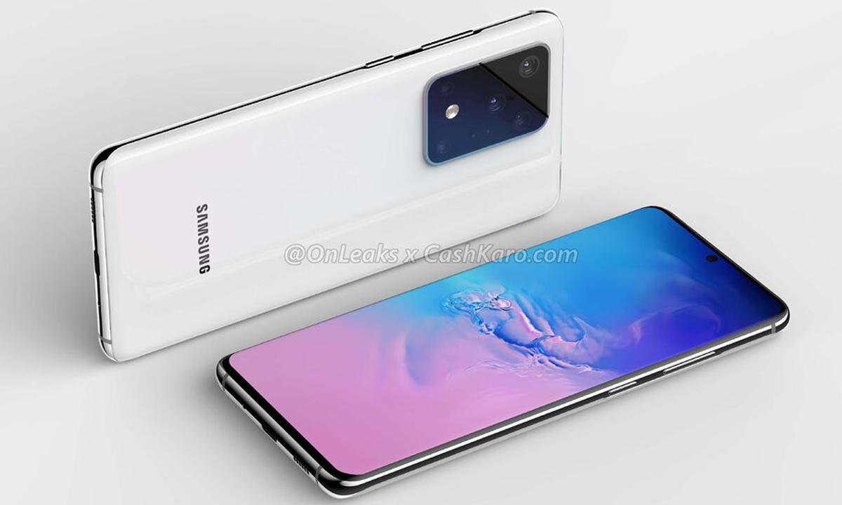 ภาพ Render ของ Samsung Galaxy S20