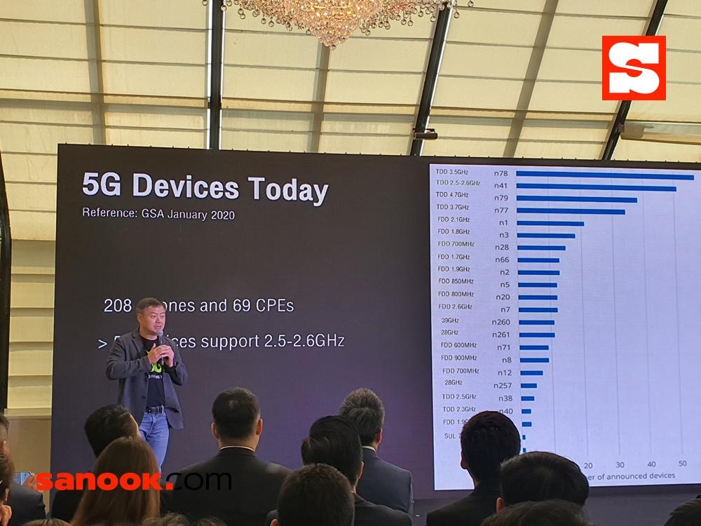 บรรยากาศของการแถลงข่าว AIS 5G