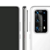 Huawei P40 in black and silver