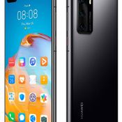 Huawei P40 in black and silver