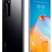 Huawei P40 in black and silver