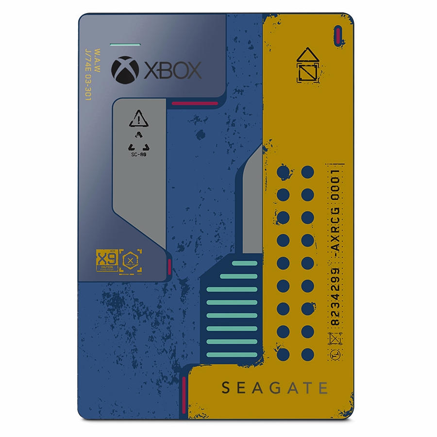  The Last of Us Part II Seagate® 2TB Game Drive และ  Game Drive for Xbox Cyberpunk 2077 Special Edition