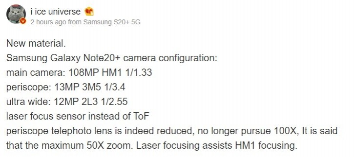 Samsung Galaxy Note 20+