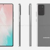 Samsung Galaxy Note20+ renders