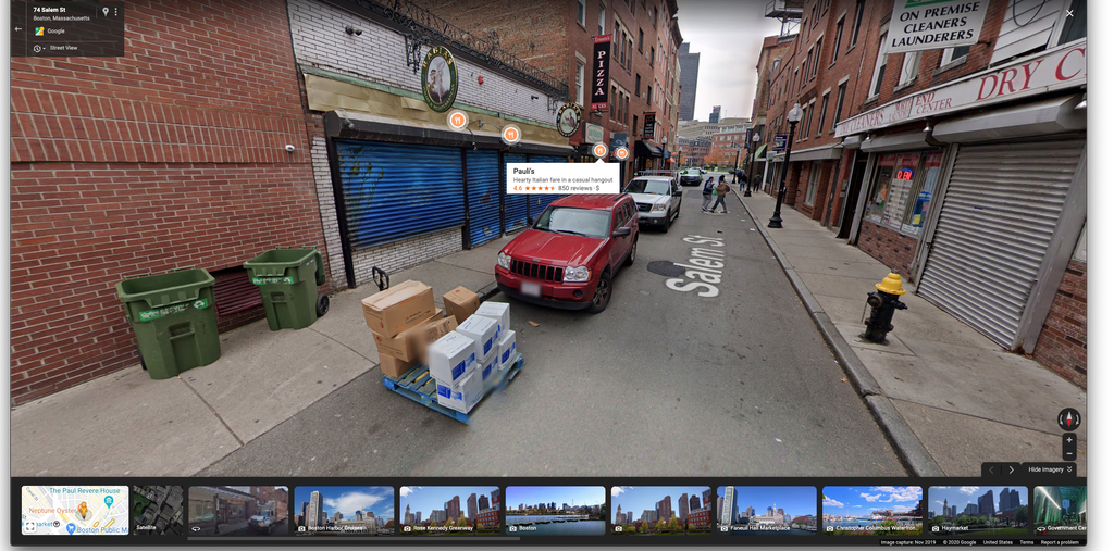 Google กำลังทดสอบปักหมุดสถานที่ลง Street View