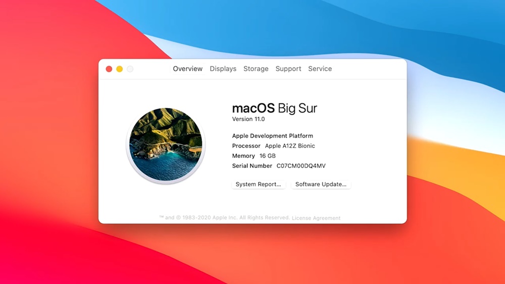 MacOS Big Sur