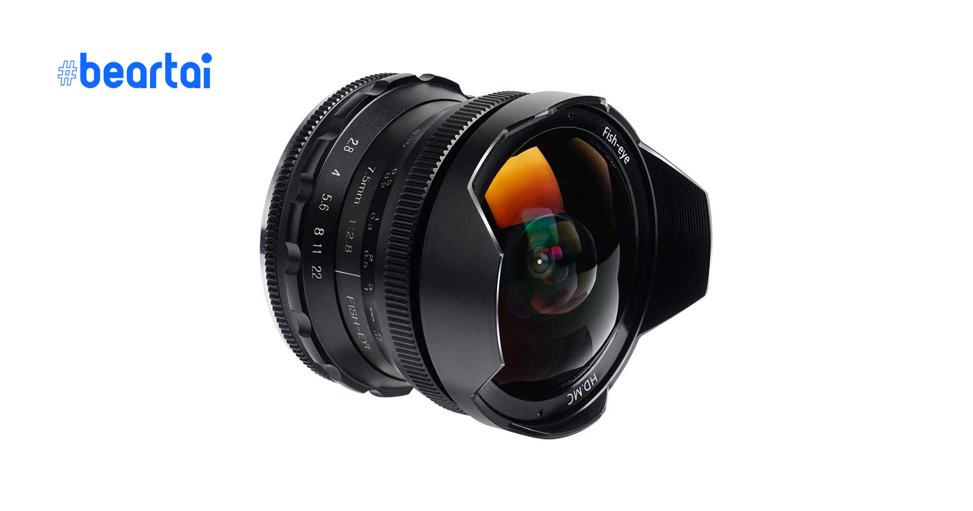 เปิดตัวเลนส์ Pergear 75mm f28 Fisheye เลนส์ตาปลาสำหรับกล้อง mirrorless APS-C