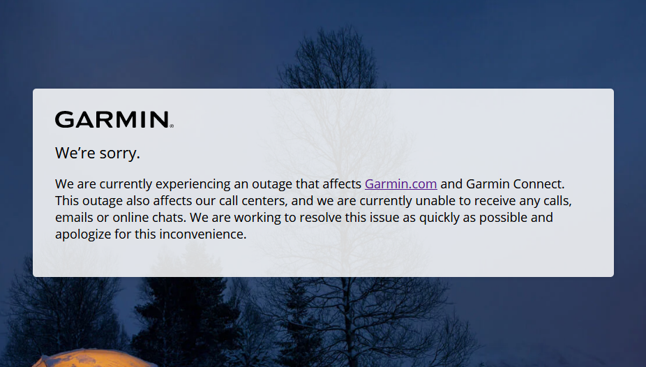 Garmin ถูก Ransomware โจมตี ต้องหยุดสายพานผลิต รวมถึงปิดบริการต่าง ๆ ชั่วคราว