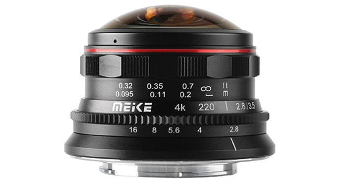 Meike เปิดตัวเลนส์ Ultra Wide 35mm f28 Fisheye สำหรับกล้องในระบบ MFT