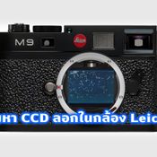 Leica M9 กับปัญหาเซนเซอร์ลอกยอดฮิต ผลพวงจากการออกแบบที่ไม่ดีพอ