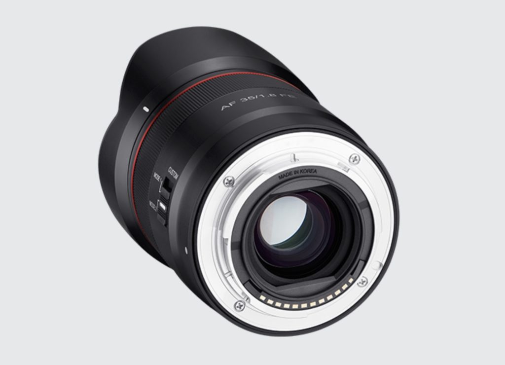 Samyang เปิดตัวเลนส์มุมกว้างราคาประหยัด 35mm f18 FE auto focus สำหรับกล้อง Sony E-mount