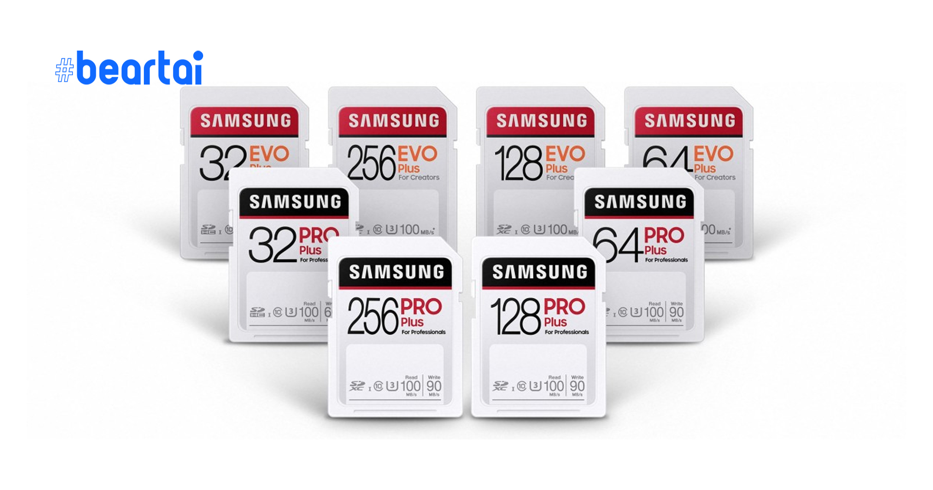 Samsung เปิดตัว SD Card PRO Plus and EVO Plus สุดถึกทน ตกก็ไม่พัง ตกน้ำก็ไม่ไหล ตกไฟก็ไม่ไหม้