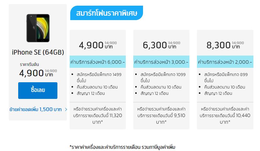 โปรโมชั่น iPhone 