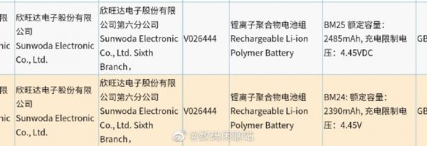 หลุดดีไซน์ Xiaomi Mi 11 และ Mi 11 Pro พร้อมขนาดแบตเตอรี
