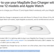 ไงเป็นงั้น แอปเปิลบอกเอง หัวชาร์จแอปเปิล 29W ไม่สามารถใช้กับ MagSafe Duo ได้